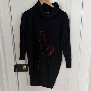 Alexander McQueen wool sweater dress